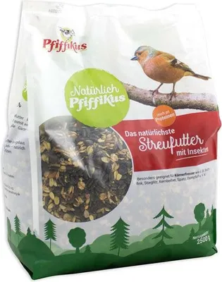 Zdjęcie produktu dla Naturalnie rozproszona karma Pfiffikus z owadami 2,5 kg
