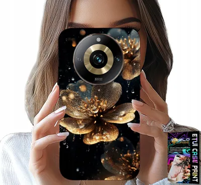 Obrázok produktu pre Puzdro pre Realme 11 Pro+ 5G – krásne kvetinové vzory, zadné kryty, puzdra