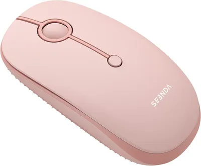 Zdjęcie produktu dla Mysz Bluetooth, z połączeniem USB i podwójnym Bluetooth, umożliwiająca podłączenie do 3 urządzeń, z 3 poziomami DPI do 2400, ciche przyciski, ergonomiczna – kompatybilna z systemami Windows, Mac, Android i iOS