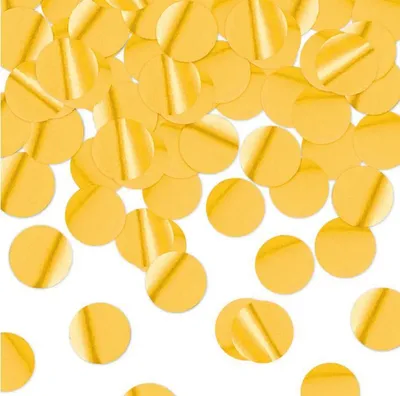 Produktbild von Tube Goldene Konfettikanonenkreise 11cm