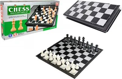 Produktbild von Magnetisches Schachspiel klassisch 30x30cm WKGRA-9 18001
