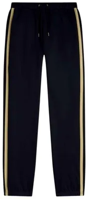 Immagine prodotto di Tuta da jogging Fred Perry, modello Stripe Tape Track Pant, colore nero/champagne, da uomo