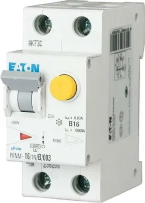 Zdjęcie produktu dla Eaton FI-LS KOMBISCHALTER (PKNM-6/1N/C/003-MW)
