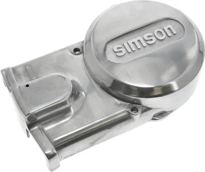 Zdjęcie produktu dla Pokrywa alternatora Aluminium polerowane napisem "Simson" - Simson S51, S53, S70, S83, SR50, SR80, KR51/2