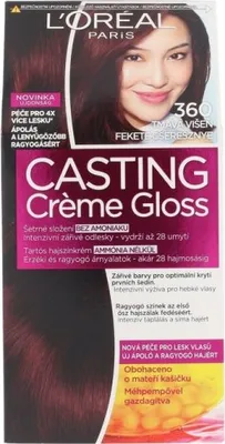Zdjęcie produktu dla Casting Creme Gloss farba do włosów dla kobiet 48 - 360 Black Cherry - L'Oréal Paris