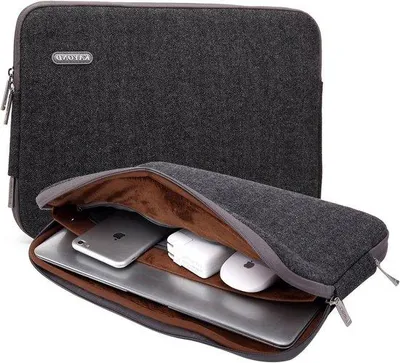 Produktbild von Laptop-Abdeckung - Wasserdichter Laptopbeutel - 27,9 x 43,2 cm - Schwarz