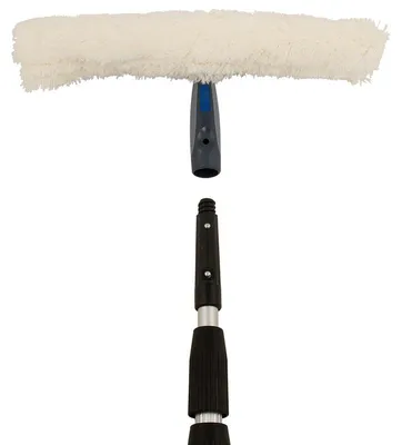 Produktbild von Axis Line Profi 2 in 1 Fensterwischer Abzieher und Einwaschhalter 35cm