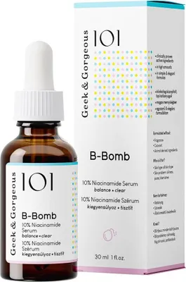 Produktbild von Geek&Gorgeous Serum B-Bomb 10%Niacinamide, 30 ml