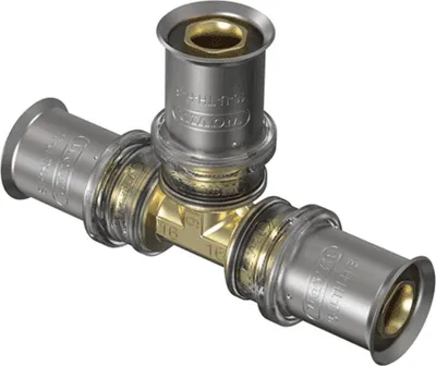 Immagine prodotto di Raccordo a T in ottone Waven M-press M5 d16