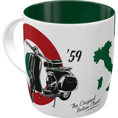 Image de Nostalgic-Art - Tasse à café - Vespa - The Italian Classic