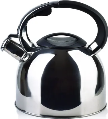 Imagen del producto de MONDEX | Hervidor de agua - Caldero - 2,5 L - Color plateado - Tetera - Apto para todo tipo de cocinas