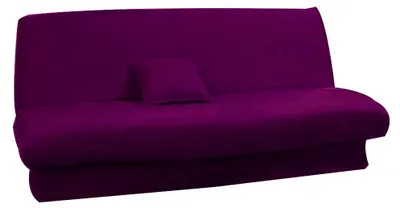 Schlafsofa-Bezug, ausziehbar, 120–140 x 180–200 cm, violett