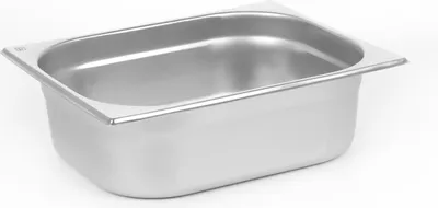 Produktbild von TECHNICA Behälter GN 1/2 100 mm aus Edelstahl | Gastro Container stapelbar | Edelstahlwanne Küche | Hitzebeständig -40 °C bis 300 °C | Gastronorm