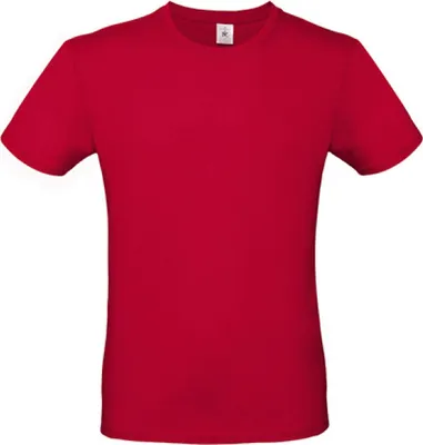 Produktbild von B&C TU01T | Herren T-Shirt E150 / -100  - Farbe: Deep Red - Größe: S