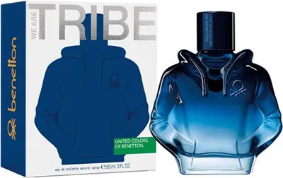 Imagen del producto de Benetton We Are Tribe Eau de Toilette Naturao, 90 ml, spray