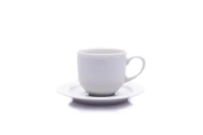 Zdjęcie produktu dla Thun 1794 Filiżanka ze spodkiem, czeska porcelana, 270 ml, Opal, biały, Thun