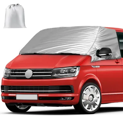 Produktbild von Windschutzscheibenabdeckung faltbar silber für VW T6 Winter Sommer