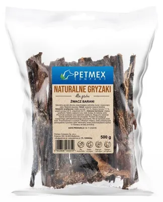 Produktbild von PETMEX Lammpansen – Leckerli für Hunde – 500g