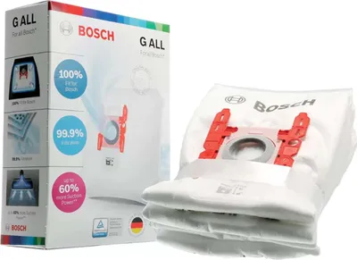 Image de Lot de 4 sacs + 1 microfiltre - Bosch - BBZ41FGALL - g all