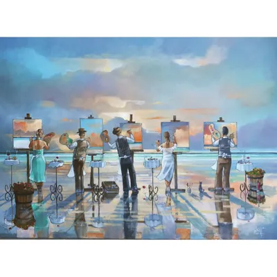 Image de ANATOLIAN Puzzle Peinture Tempête 1000 pièces