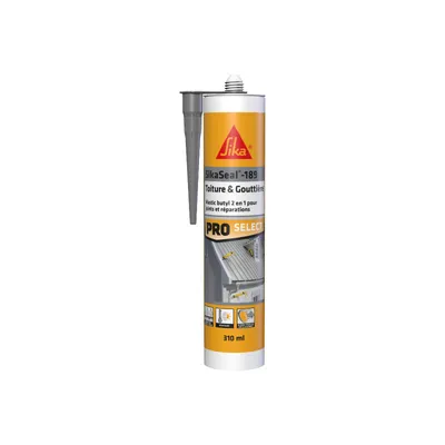 Produktbild von SIKA Sikaseal-189 Butyl-Dach- & Rinnenspachtel - Grau - 310ml