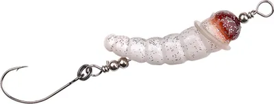 Produktbild von Trout Master Hard Camola 2g - künstliche Bienenmaden - Forellenköder, Farbe:White