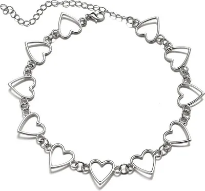 Produktbild von Margherita Halskette – Trendiger Silber Choker für Damen KP27582