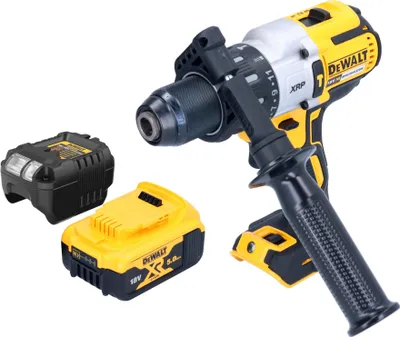 Obrázek produktu pro Akumulátorová příklepová vrtačka DeWalt DCD 996 D1 18 V 95 Nm bez kartáčů + 1x akumulátor 2,0 Ah + nabíječka