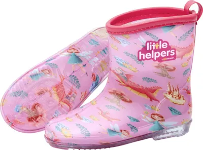 Produktbild von Gebol Gummistiefel Little Helpers Märchenwald pink