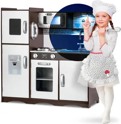 Obrázek produktu pro Ricokids Dřevěná retro kuchyňka pro děti