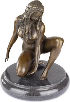 Immagine prodotto di Moritz Figura in bronzo Nudo femminile Altezza 20 cm 2,7 kg Scultura Statua Antica