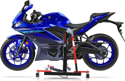 Produktbild von CS Power Evo-Zentralständer für Yamaha YZF-R3 19-25 Rot