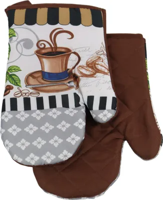 Produktbild von Ofenhandschuhe, Küchenhandschuhe mit Magnet Coffee Kaffee