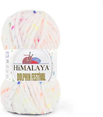 Produktbild von Himalaya Dolphin Festival Garn Ecru: Weich, ideal für Kuscheltiere & Deko