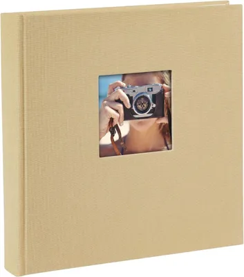 Produktbild von Fotoalbum Bella Vista - 60 Seiten - beige - Leinen - 25 x 25 cm