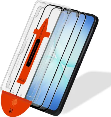 Obrázek produktu pro 2-balení Samsung A17 Ochranné sklo na displej - Tvrzené sklo | [Automatická instalace] - Bez bublin