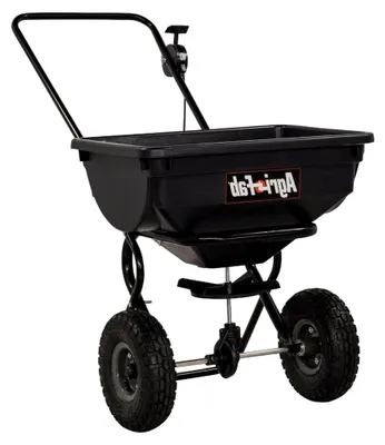 Produktbild von Streuwagen zum Schieben, 38,5 kg, Schwarz