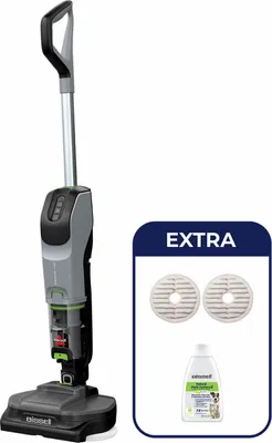 Image de Bissell SpinWave + Vac Pet Select Aspirateur à main sans sac 0 l 370 W noir, gris, citron vert