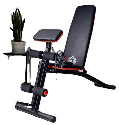 Productafbeelding van Trainingsbank, verstelbare posities, ergonomisch ontwerp, zwart