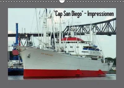 Produktbild von Calvendo Die "Cap San Diego" fährt einmal im Jahr durch den Nord-Ostsee Kanal. (Monatskalender, 14 Seiten) 978-3-660-51917-4