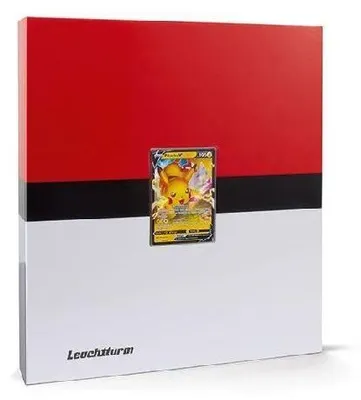 Produktbild von Leuchtturm Sammelalbum TCG Album Pro für Trading Cards 300x325x58mm Sichtfenster Ringmechanik