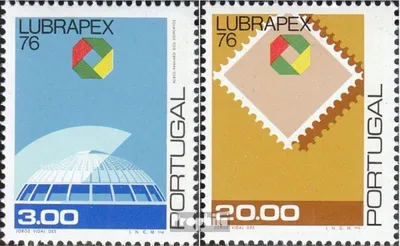 Produktbild von Briefmarken Portugal 1976 Mi 1330y-1331y (kompl.Ausg.) postfrisch LUBRAPEX 76