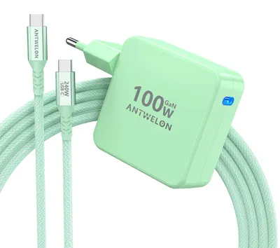 Zdjęcie produktu dla Ładowarka USB-C o mocy 100W, zasilacz typu C do laptopów i tabletów