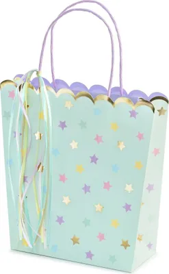 Produktbild von Geschenktüten Sterne, Mix, 22x23x8cm