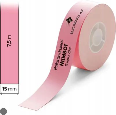 Image de Papier autocollant thermique pour imprimante Niimbot H1S 15 x 7,5 m