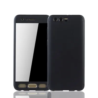 Produktbild von Handyhülle Schutzhülle für Huawei Honor 9 Full Case Cover Displayschutz 360 Schwarz