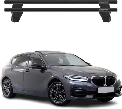 Image de Menabo Barres de toit transversales pour BMW Série 1 F40 2019-2024 Alu Noir