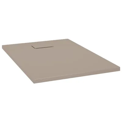 Zdjęcie produktu dla vidaXL Brodzik prysznicowy SMC brązowy 100x70 cm