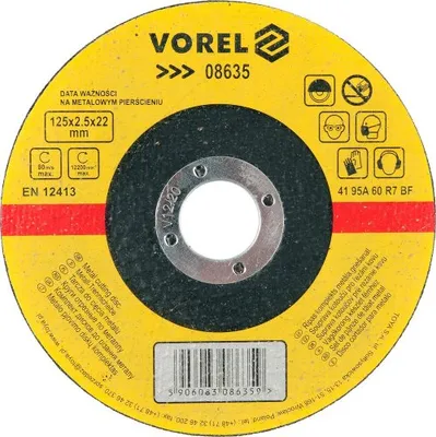 Obrázek produktu pro Kotouč řezný na kov 125 x 22 x 2,5 mm