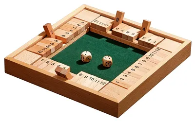 Produktbild von Philos Shut the Box 12 4 speler 245x245 mm